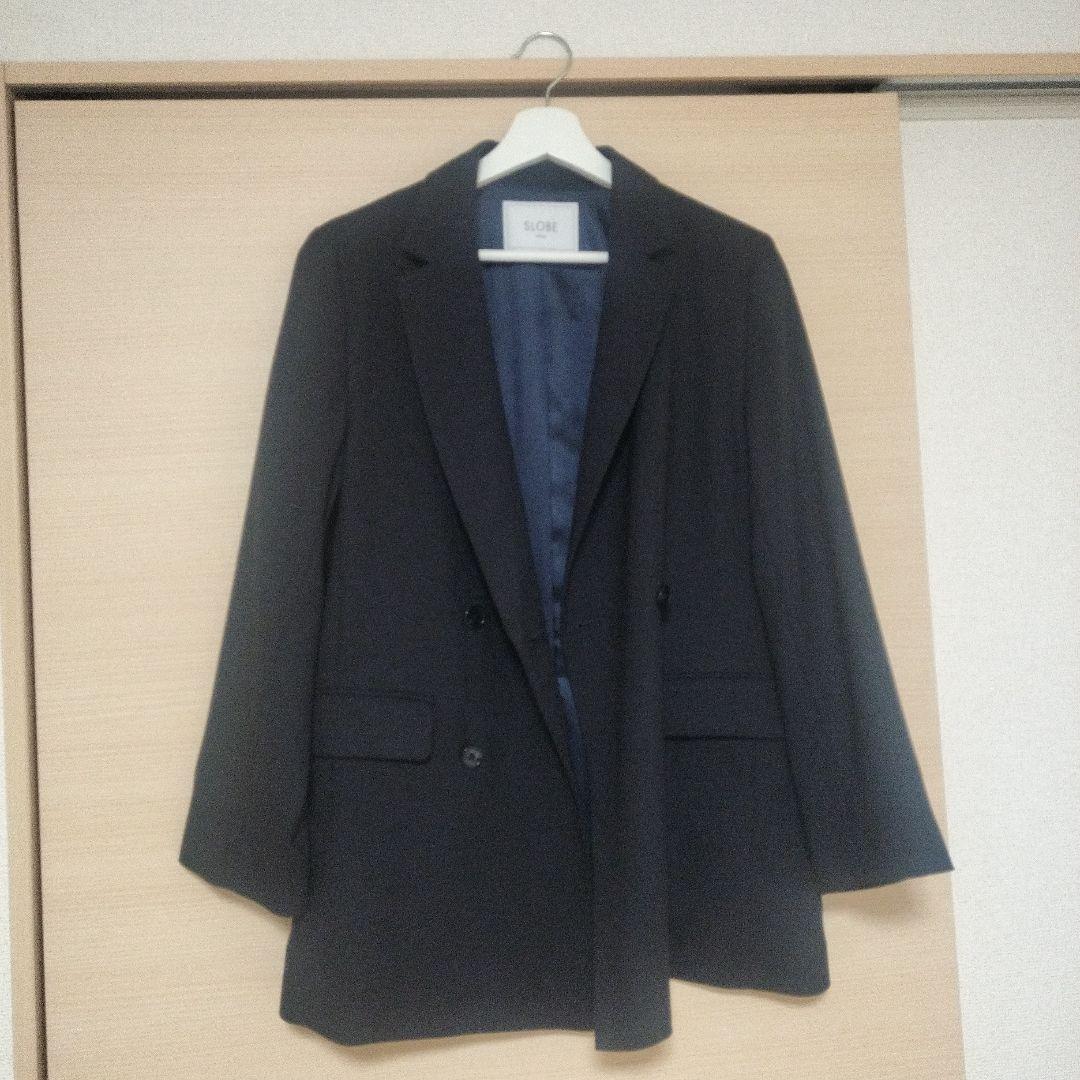 SLOBEIENA　ウォッシャブルツイルダブルジャケット