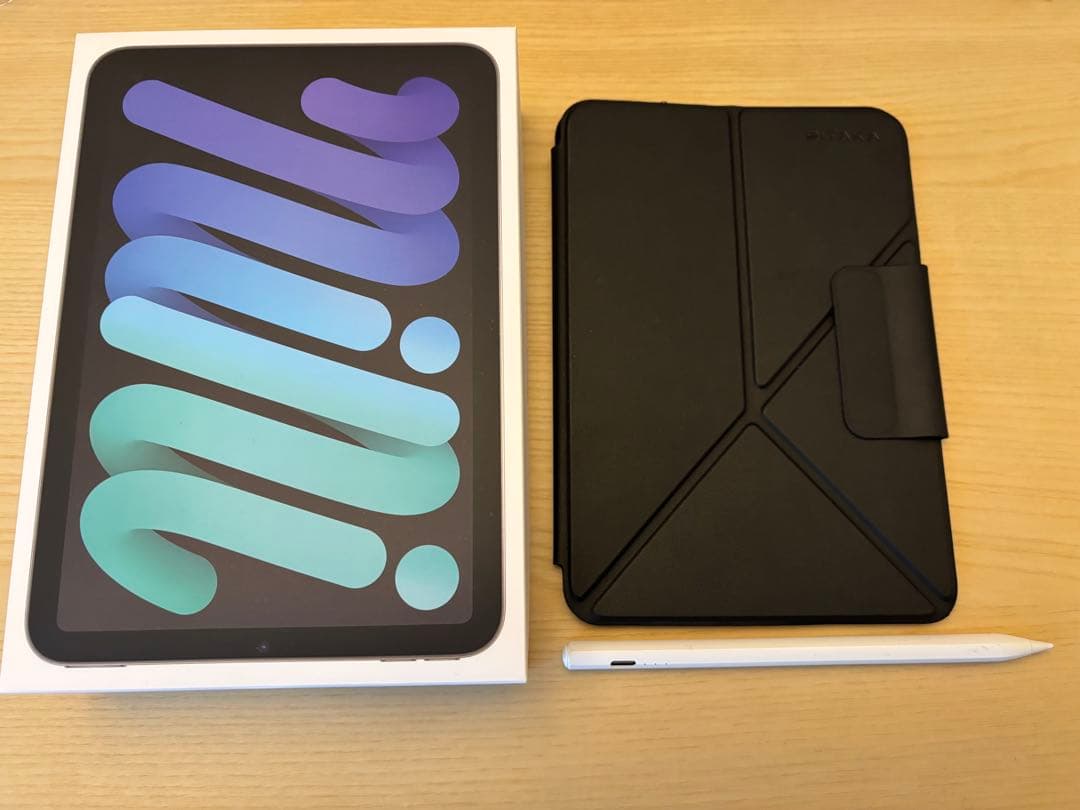 極美品★特典付★iPad mini 第7世代 128GB A17 Pro グレー