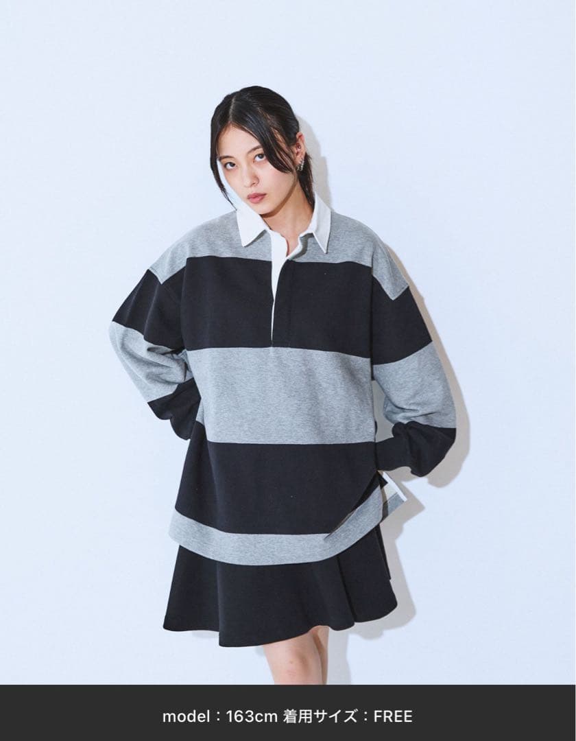 最終値下げ‼️完売品‼️JEANASIS アソートボーダーラガーシャツ