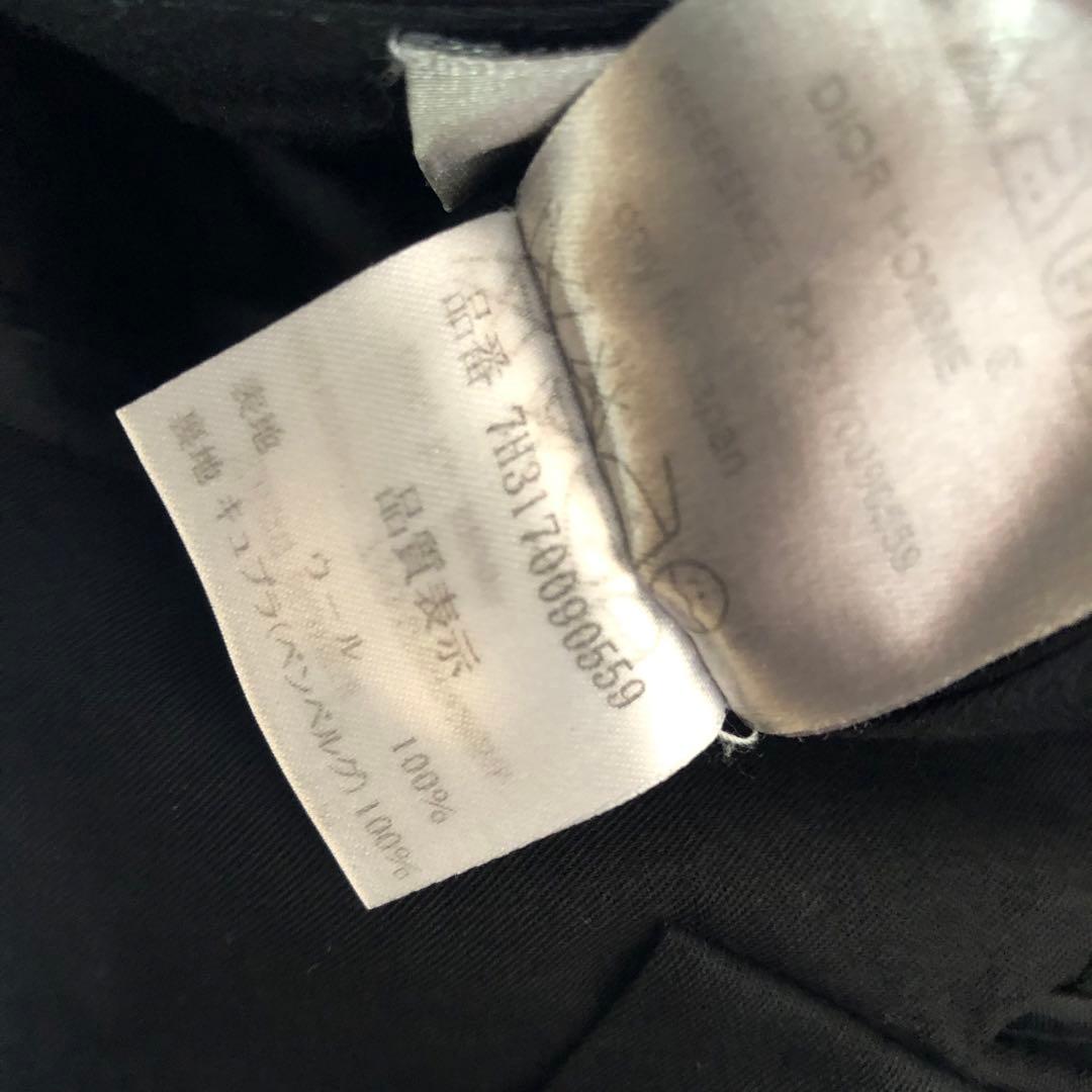 07AW Dior HOMME エディ期 セットアップ ウール ブラック