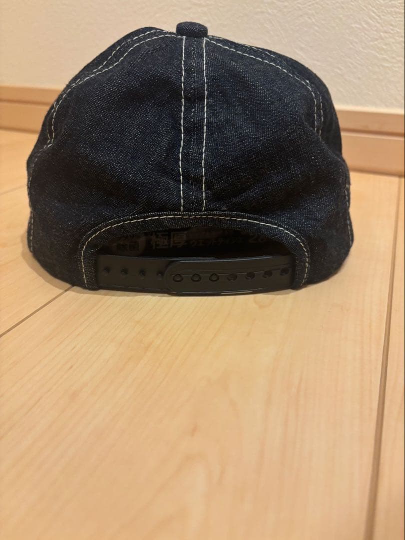 H.W.DOC & CO. デニムワークキャップ　インディゴ美品　size38