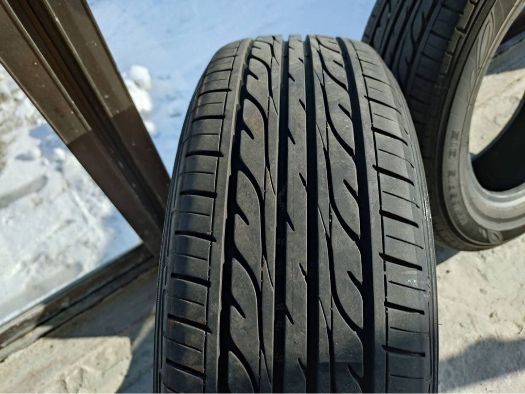 DUNLOP　195/65R15　タイヤ　2本　EC202　15インチ　中古