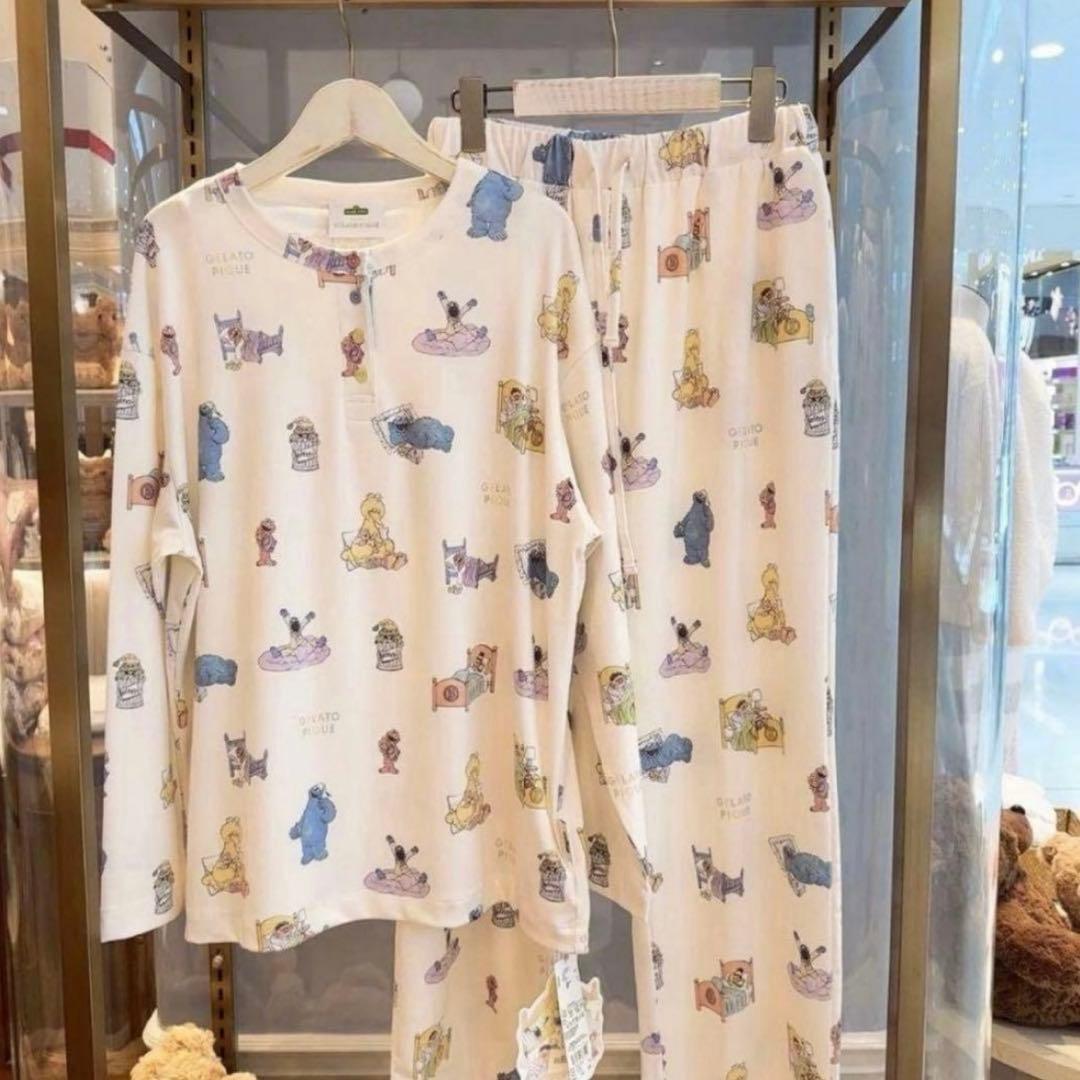 【新品タグ付き】ジェラートピケ セサミストリート
