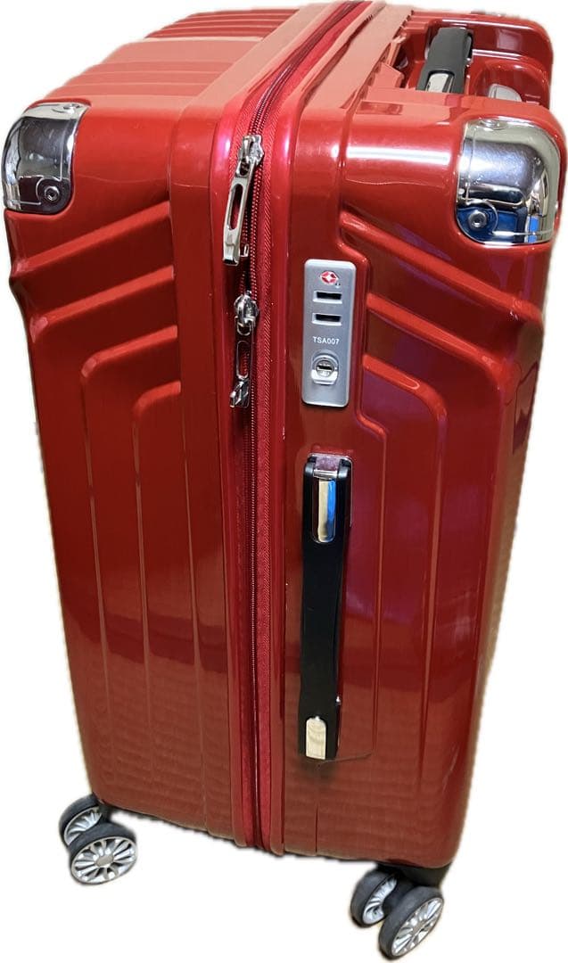 TRAVELIST トラベリスト　スーツケース　60〜70L 赤　中型　1