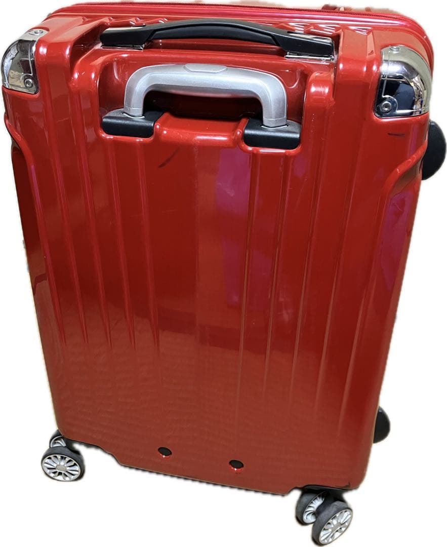 TRAVELIST トラベリスト　スーツケース　60〜70L 赤　中型　1