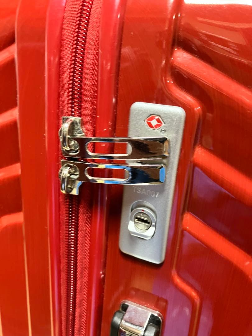 TRAVELIST トラベリスト　スーツケース　60〜70L 赤　中型　1