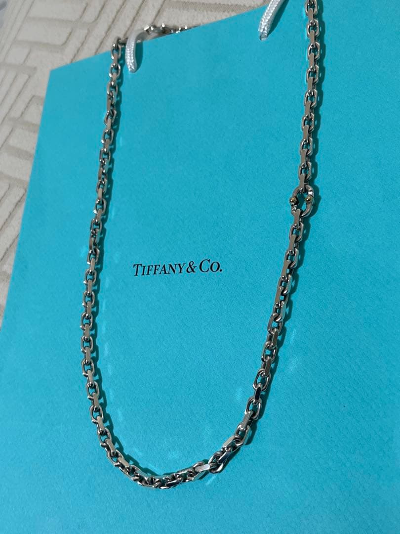 美品　ティファニー　メイカーズ　ナローチェーン　ネックレス　Tiffany