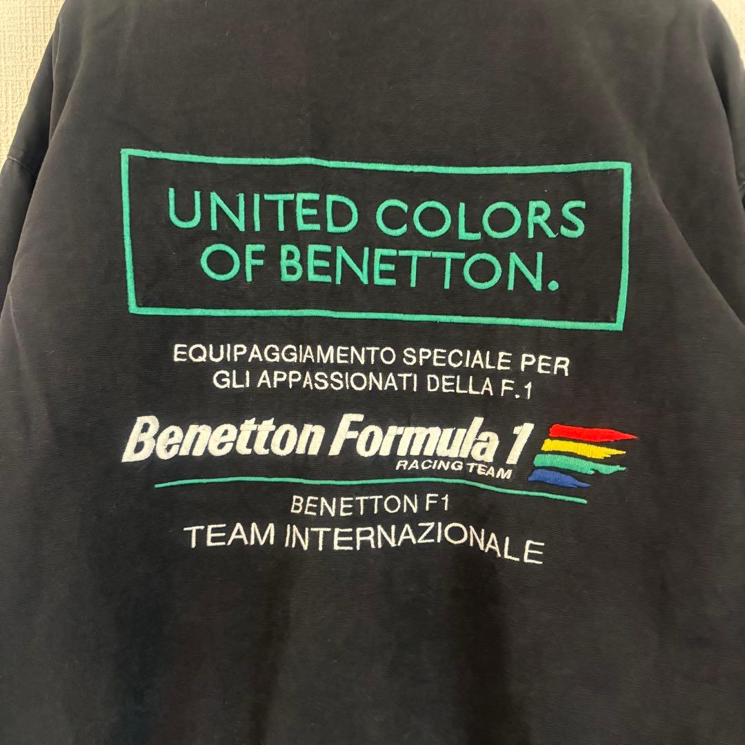 Benetton Formula 1 企業系 スイングトップ コットンブルゾン