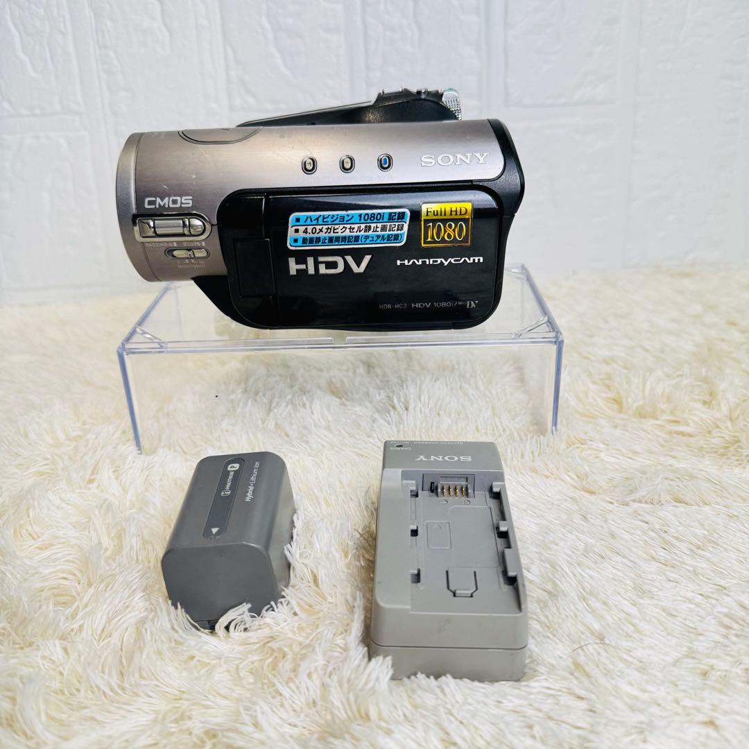 動作確認済 SONY HDR-HC3 ハイビジョン撮影再生 miniDVダビング