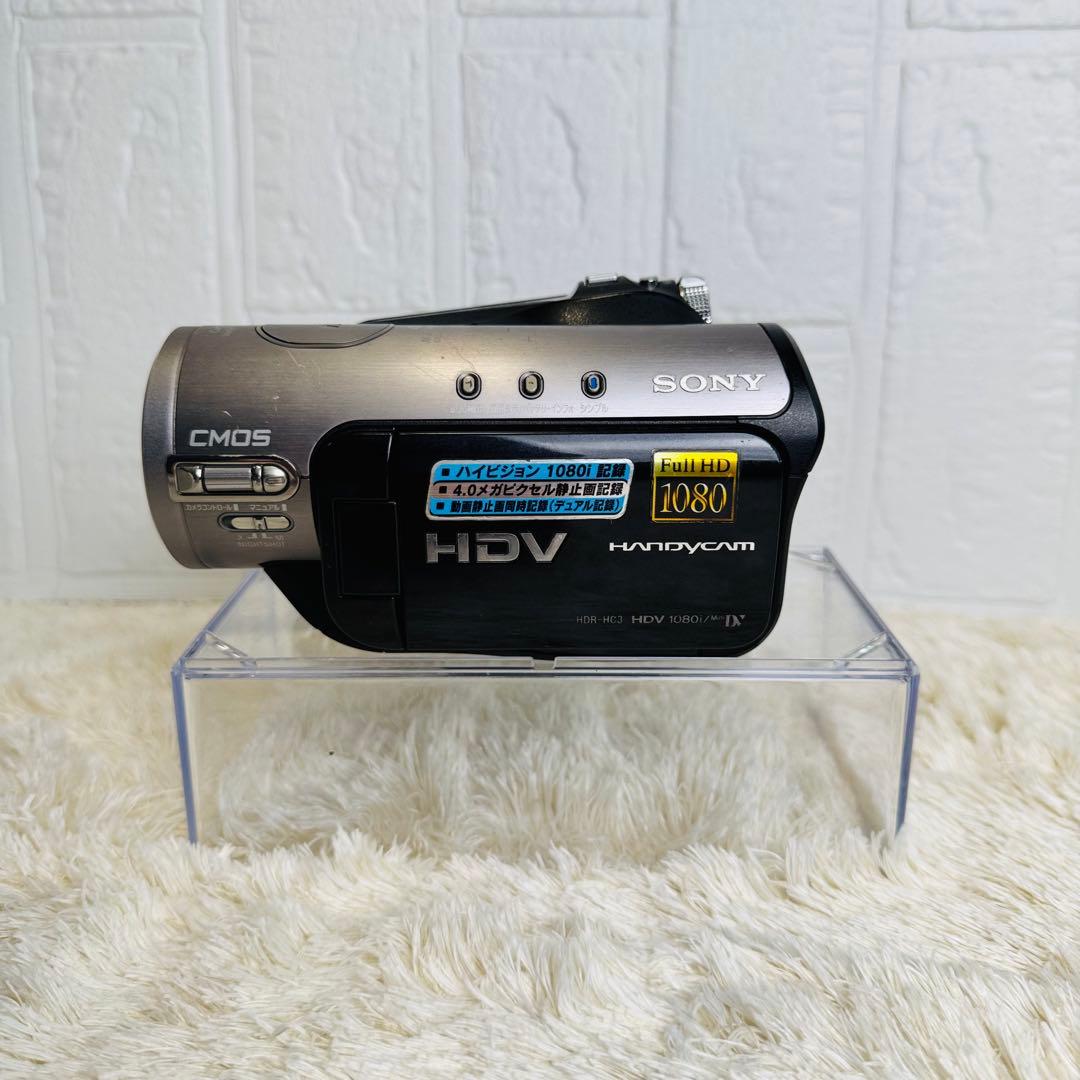 動作確認済 SONY HDR-HC3 ハイビジョン撮影再生 miniDVダビング