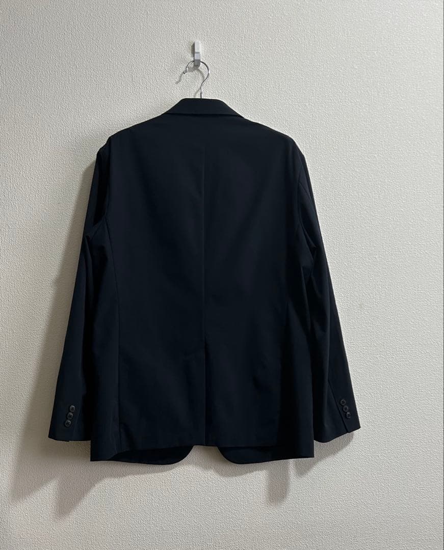 美品 ユニクロ 感動ジャケット 感動パンツ セットアップ ネイビー L