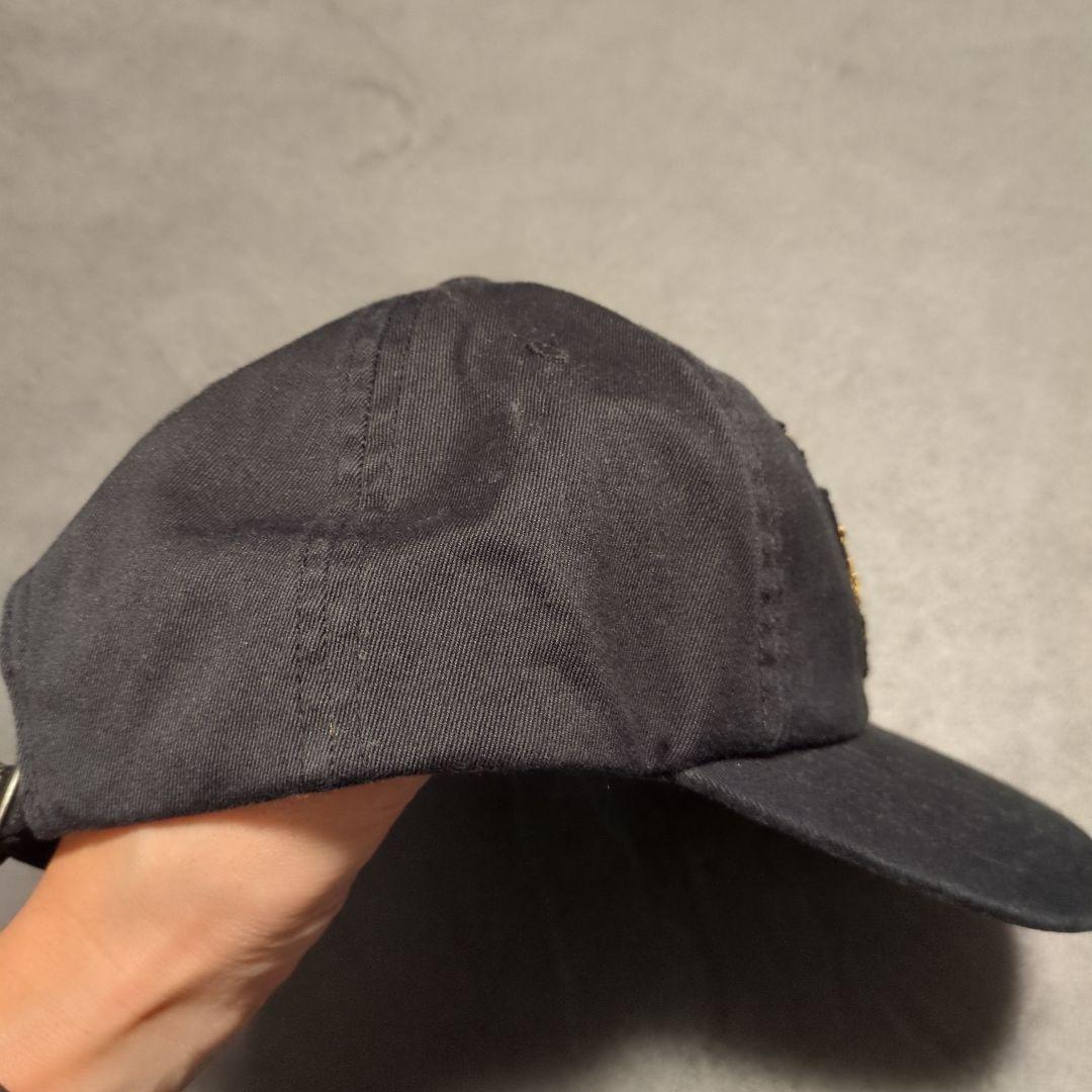 Supreme コットン　キャップ　ブラック　ドラゴン