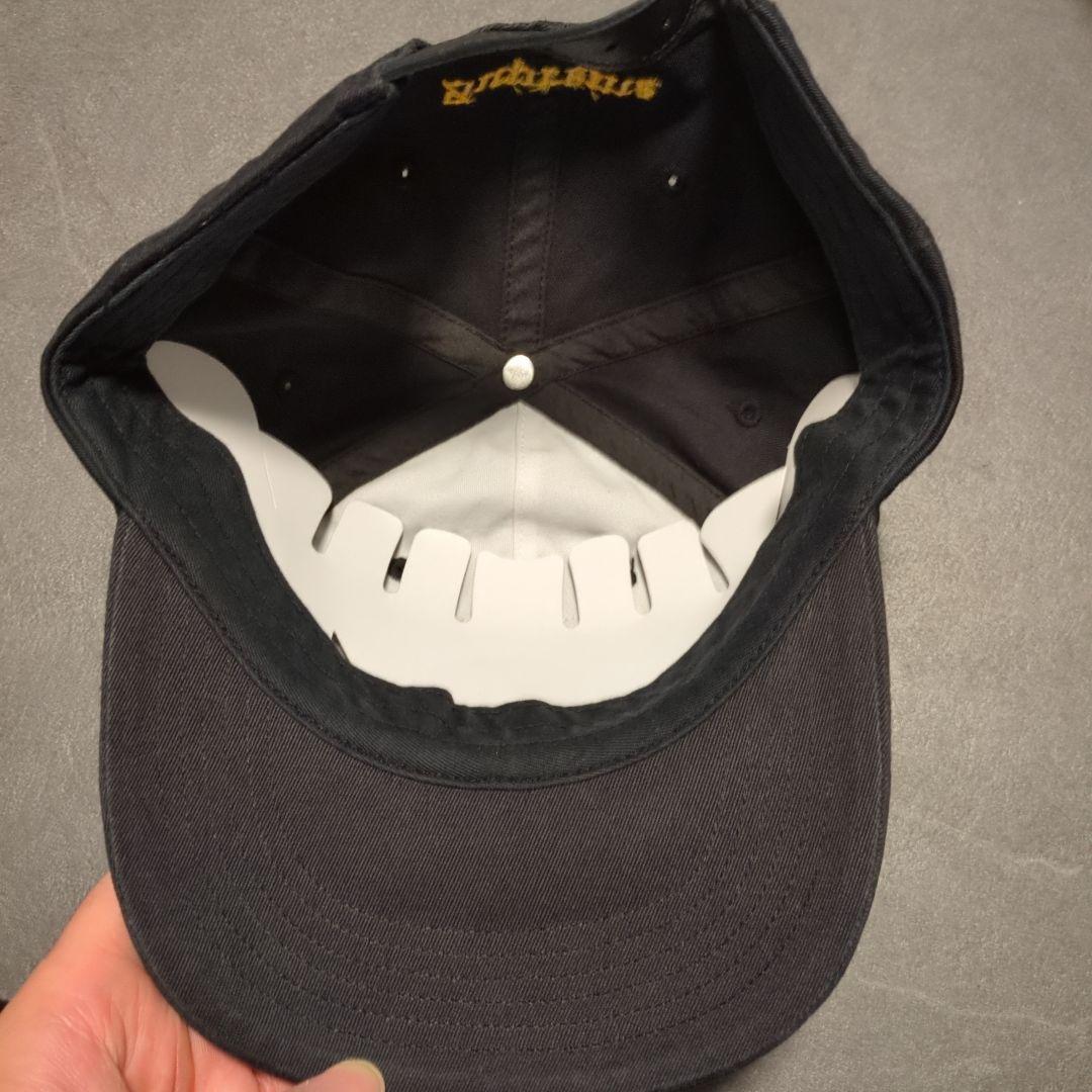 Supreme コットン　キャップ　ブラック　ドラゴン