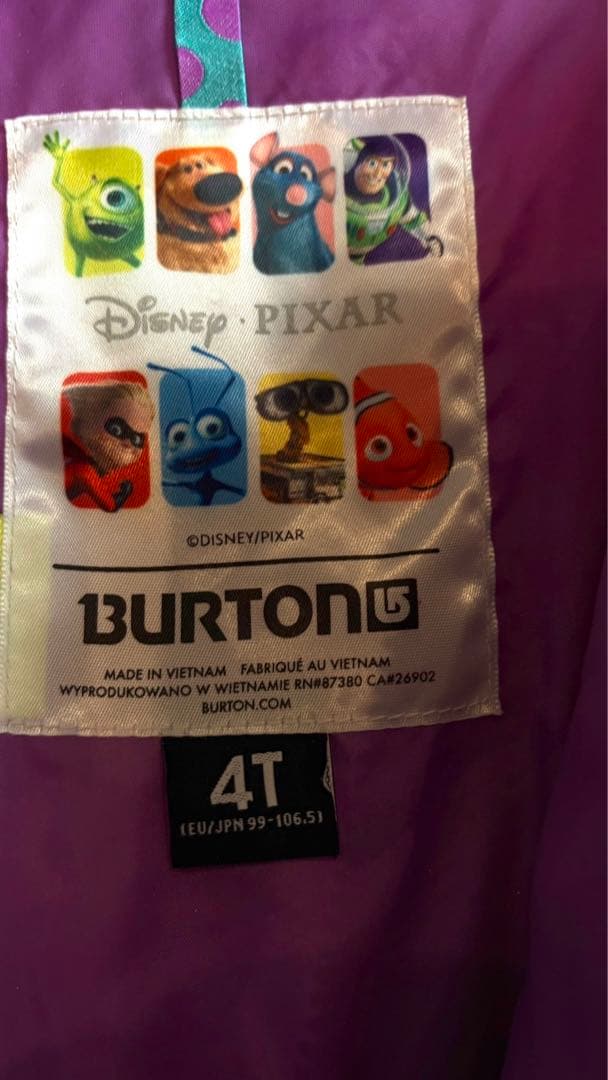 Burton kidsスノーボードウェアセット４Ｔ