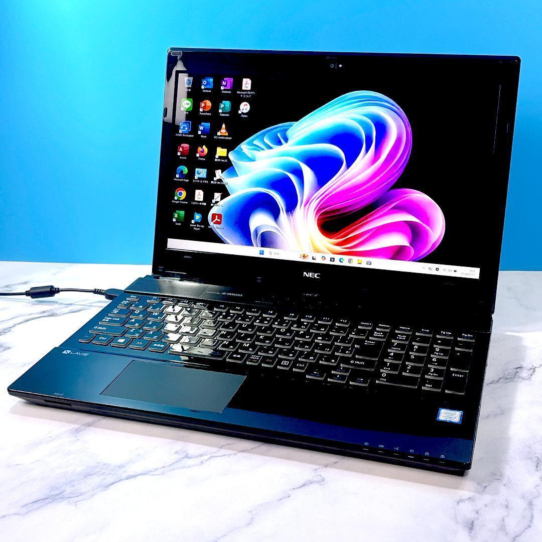 美品 Corei7・16GB・SSD・Win11・MSオフィス付 ノートパソコン