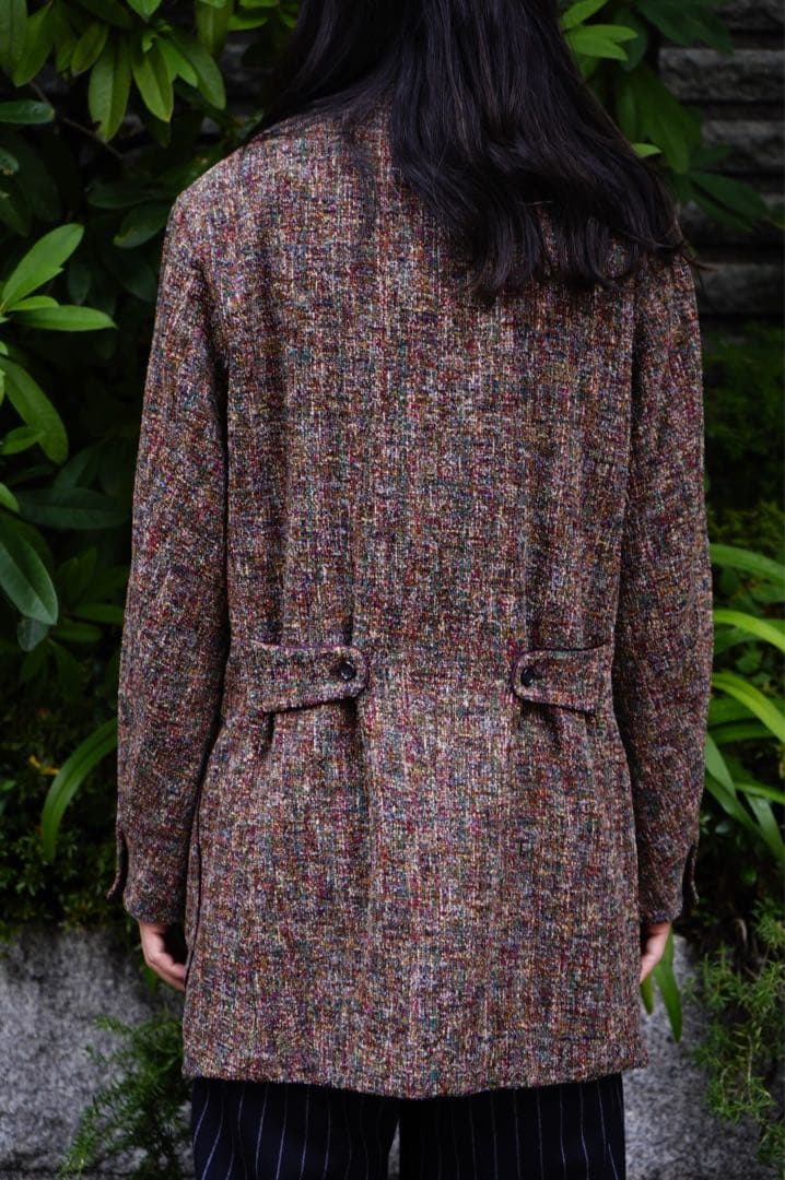 【極美品】23AW 定価18万 NICENESS ナイスネス ツイードジャケット