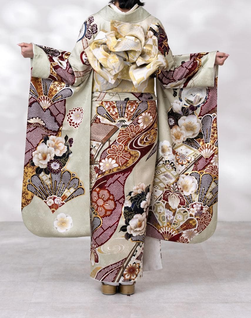 ≪即着用可能≫ にこママ様着物のみ160cm~170cmの方用【928】