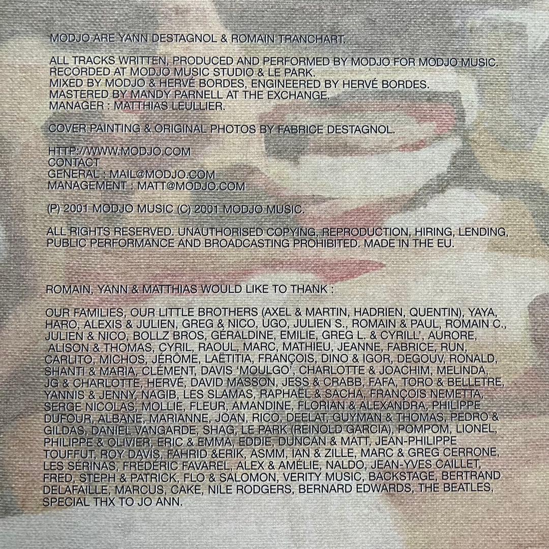 modjo/ modjo 2LP 2001年