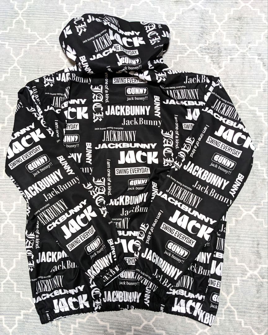 パーリーゲイツ/ジャックバニー　マルチロゴ柄　セットアップ　size　上6 下5