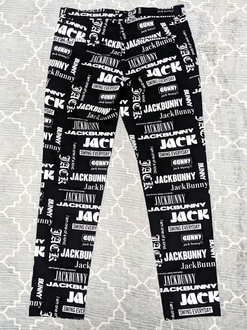 パーリーゲイツ/ジャックバニー　マルチロゴ柄　セットアップ　size　上6 下5