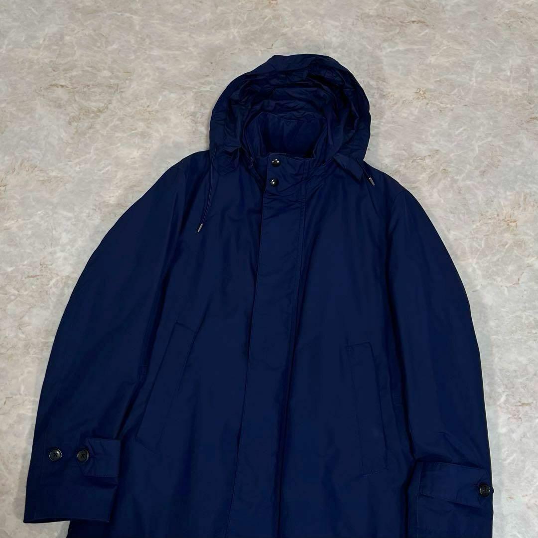 【美品】ジェイプレス　高密度タフタ コート　中綿ライナー　フード付き　4way