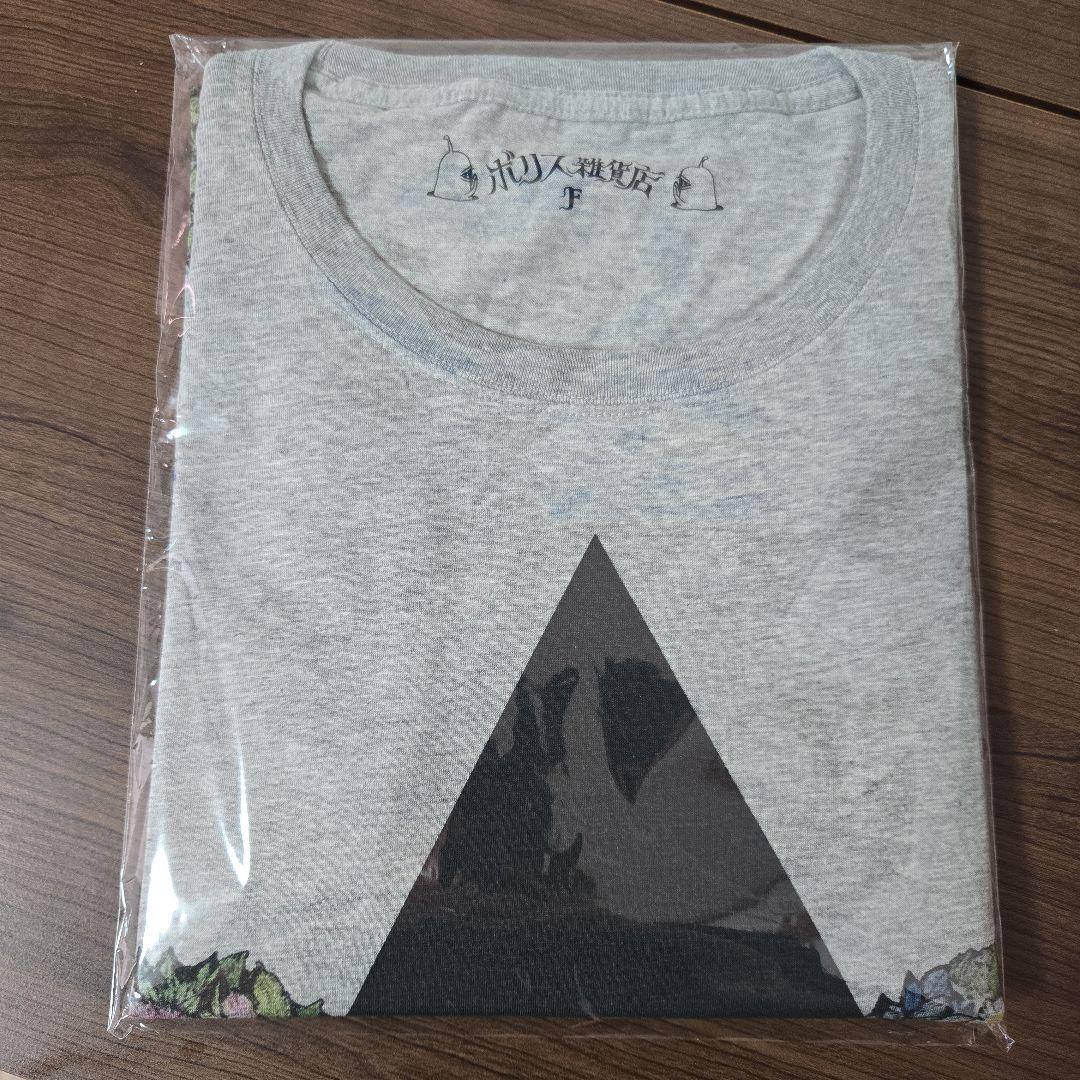 新品未使用　ヒグチユウコ　グレー 半袖Tシャツ デザイン　Tシャツ