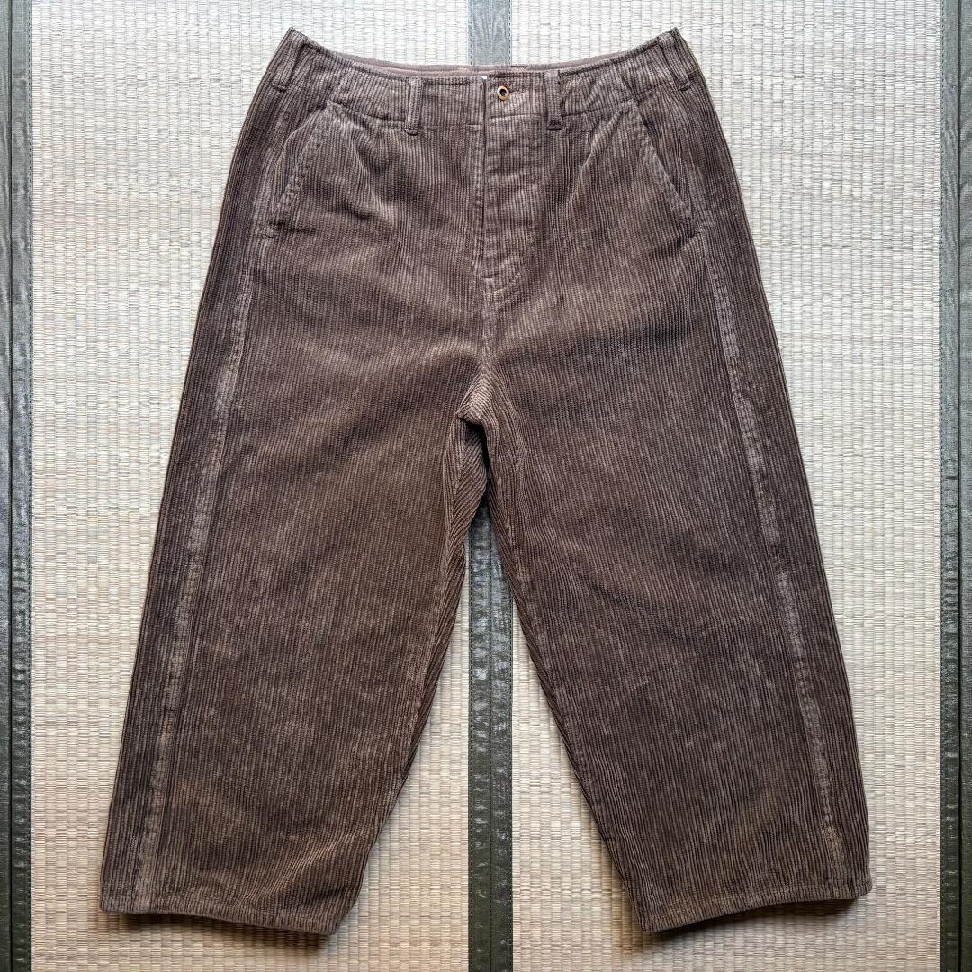 kaval arya pants コーデュロイ dark beige サイズM