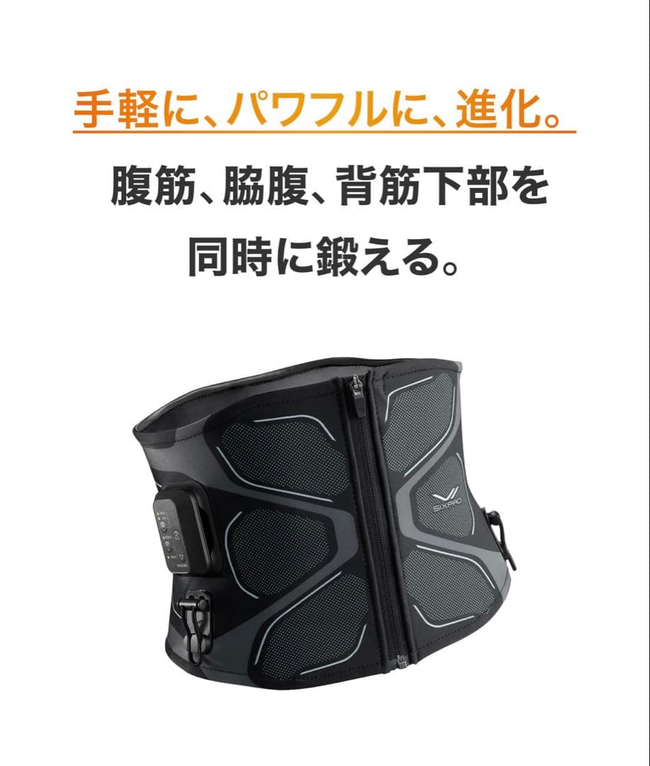 未使用 SIXPAD Core Belt 2 Mサイズ