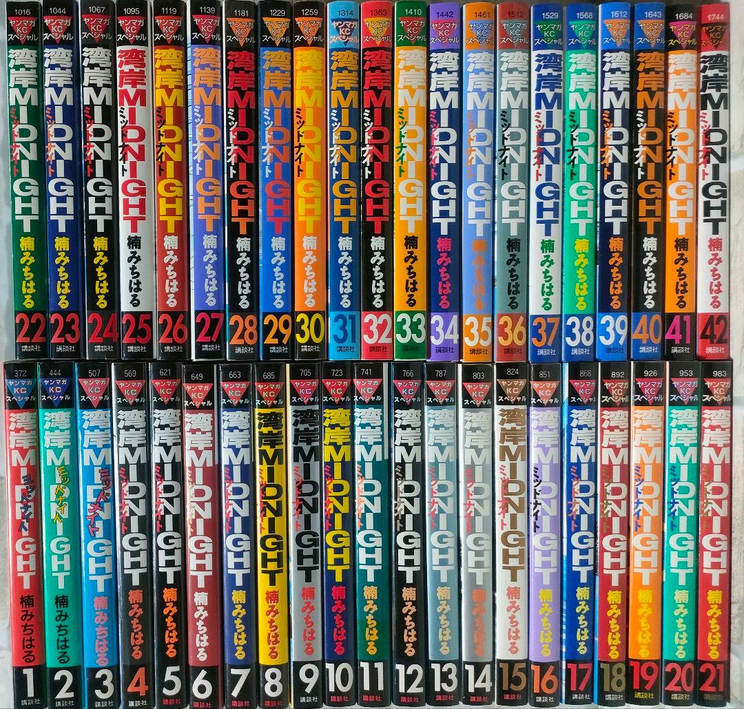 湾岸ミッドナイト 首都高スペシャル　全巻セット 楠みちはる　54冊