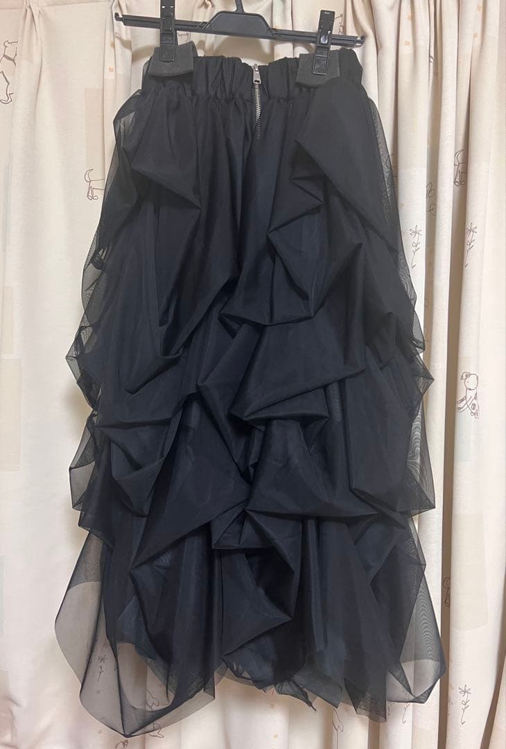 THE TOE Iris Tulle Skirt black XS 新品