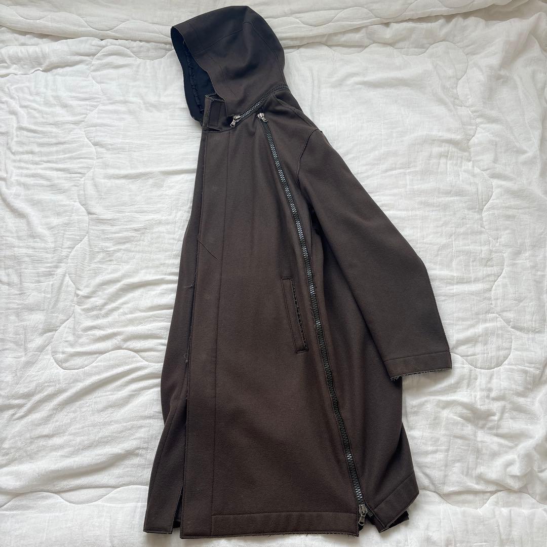 名作　90s emporio armani 変形ロングコート