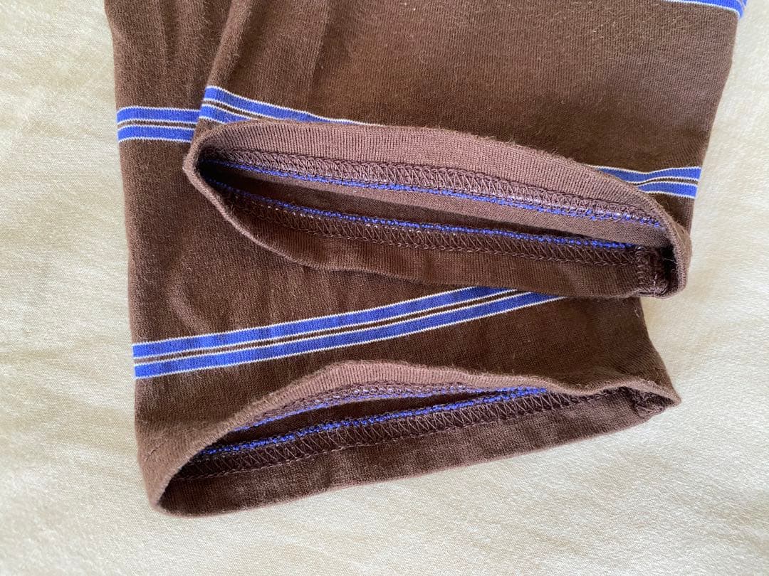 超人気TanC TOKYO STRIPEPOLO ROMPERS トップス