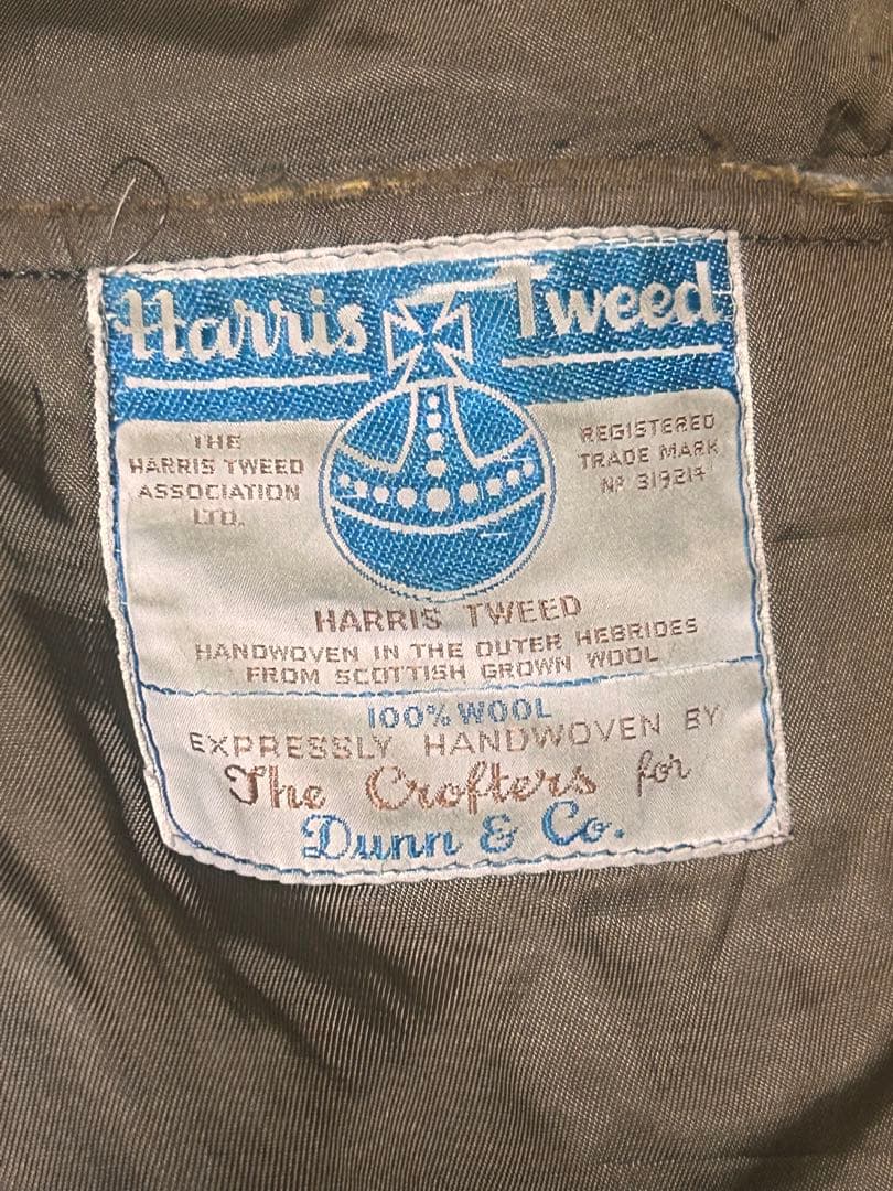 破格‼️ 60s Dunn&Co HARRISTWEED テーラードジャケット