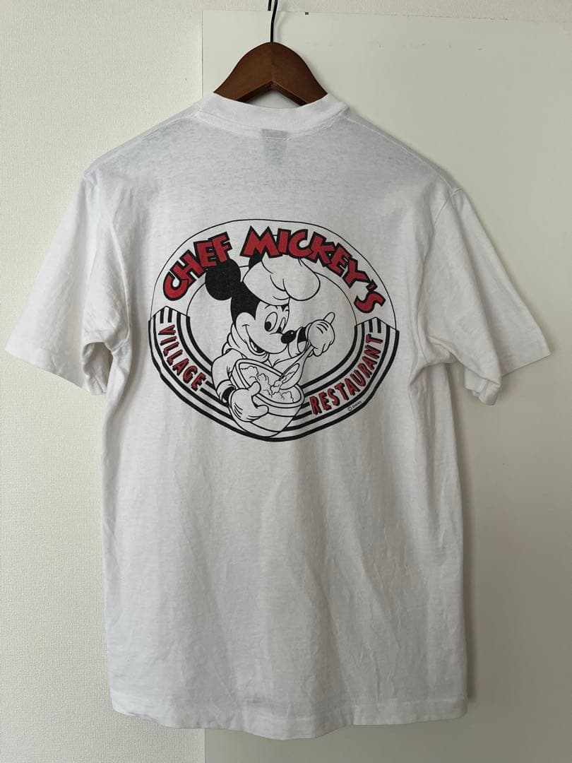 ディズニー ヴィンテージ シェフミッキー Tシャツ レストラン 90s WDW