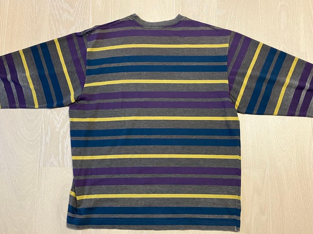 【激レア】オールドステューシー old stussy ボーダーロンT エンブレム
