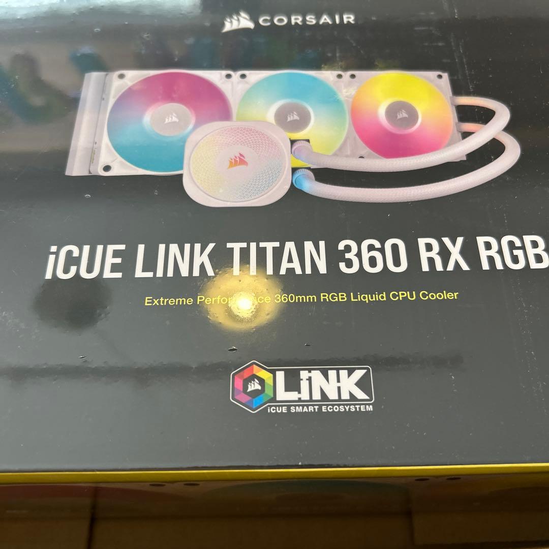 (新品未開封)CORSAIR iCUE LINK TITAN 360 RGB