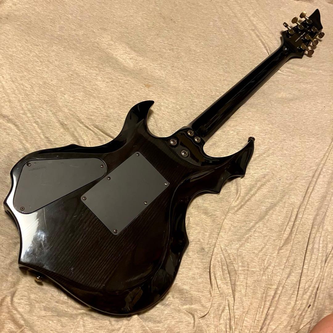 【Grassroots】G-FR-62GT フォレストタイプ エレキギター 黒