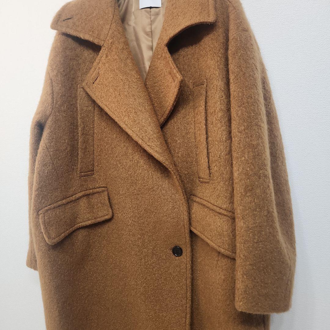 ★CLANE★ SHORT SHAGGY COCOON OVER COAT　2