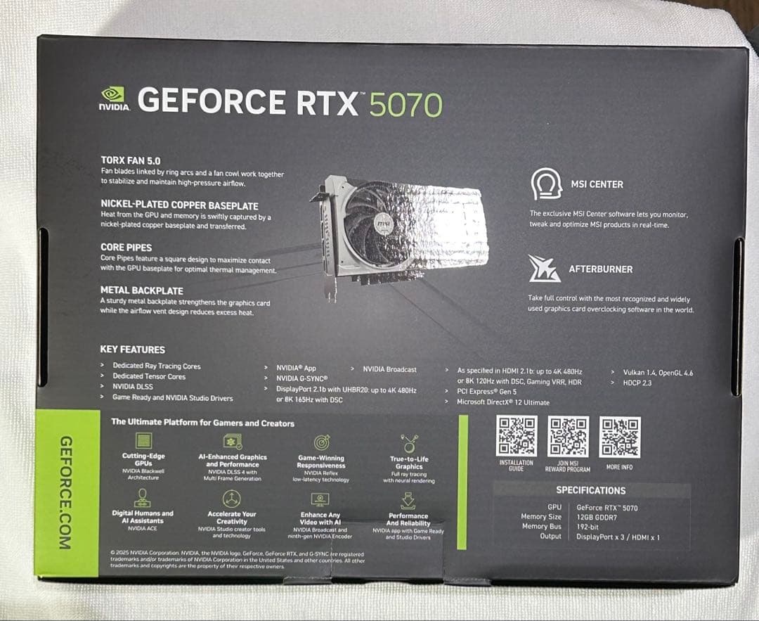【未開封品】 MSI グラフィックスボード VD9071
