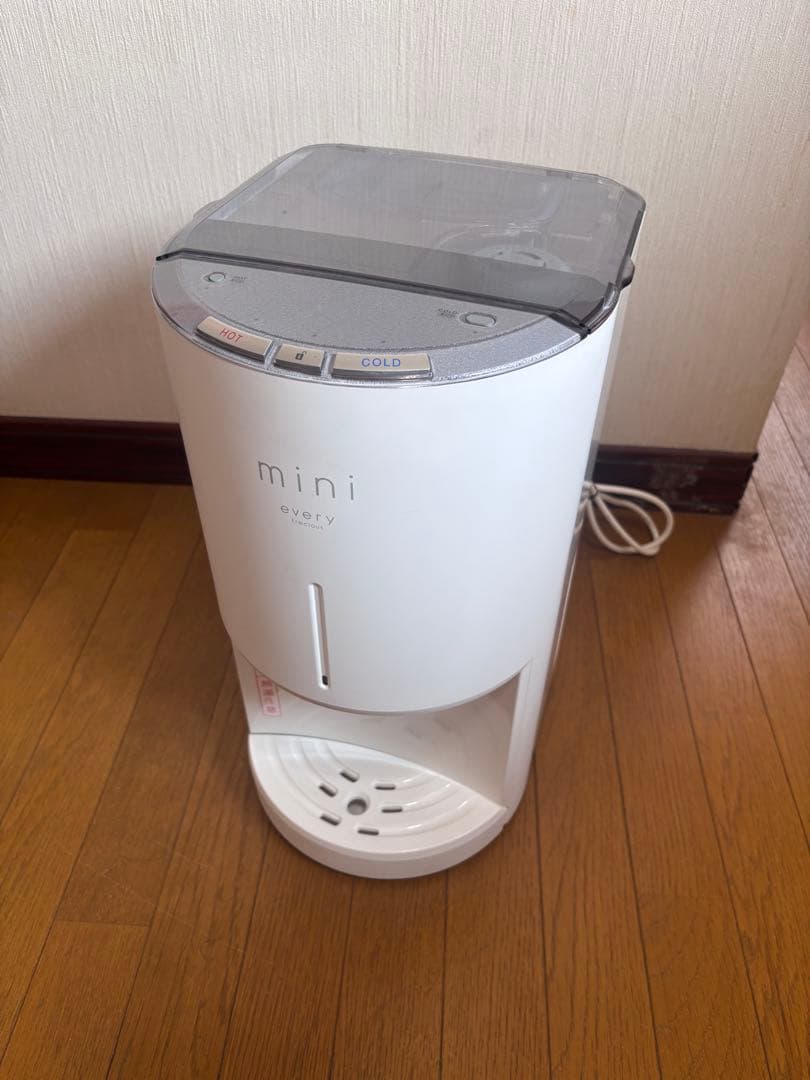 エブリィフレシャス mini ウォーターサーバー 浄水器 新品フィルター3個付