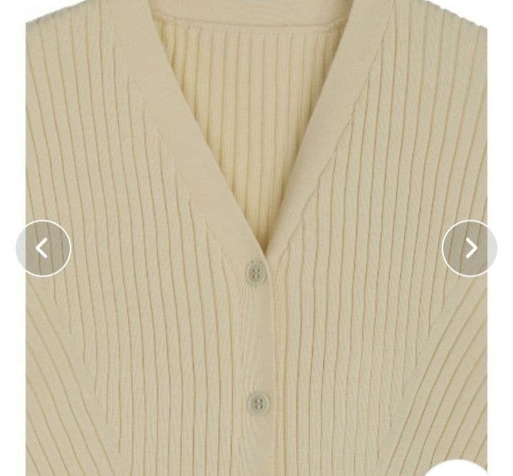 新品✦AMERI SHEER SLEEVE WAVE KNIT CARDIGAN