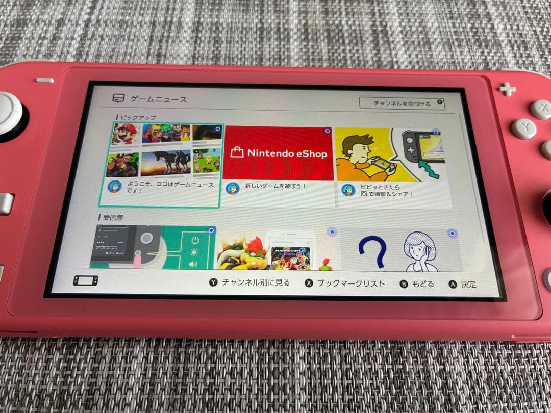 Nintendo Switch Lite コーラル　ピンク　美品