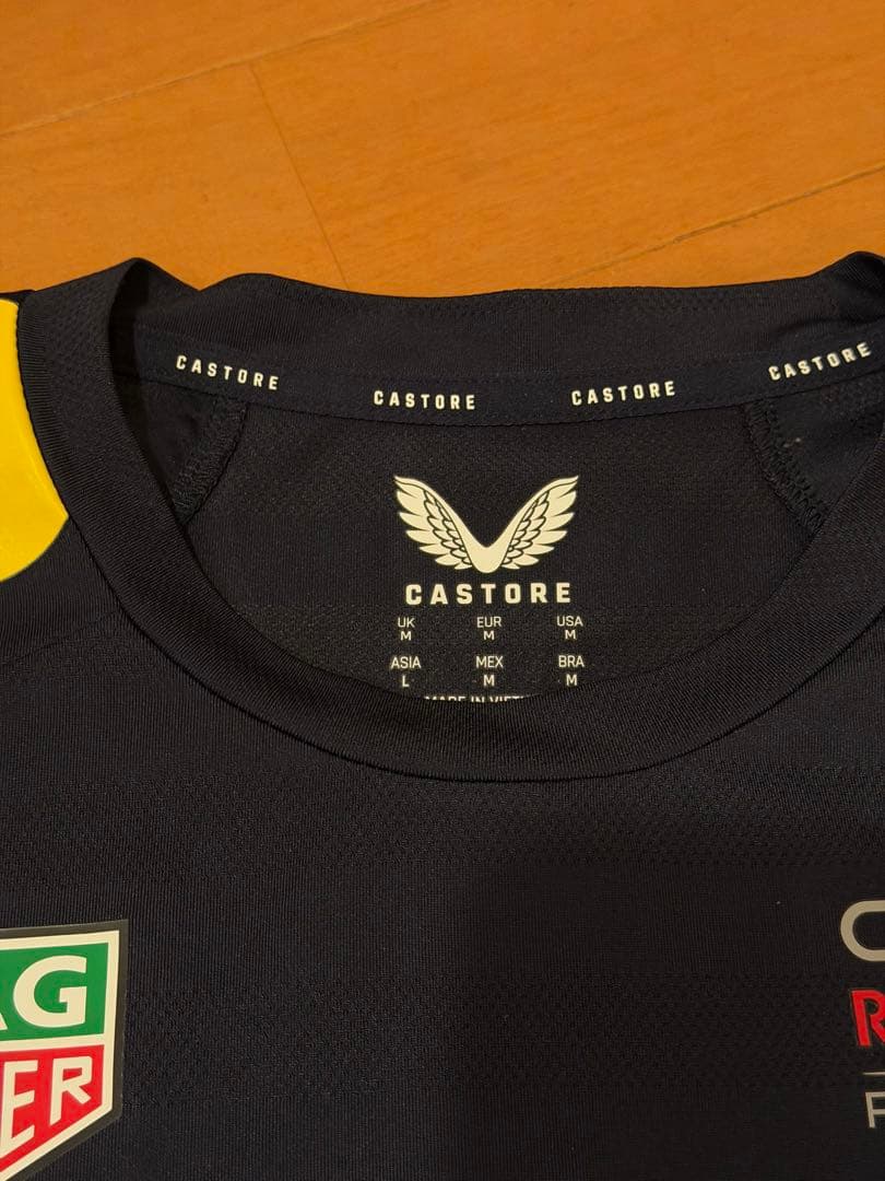 正規 レッドブル レーシング レプリカ Tシャツ 2025 ネイビー Mサイズ