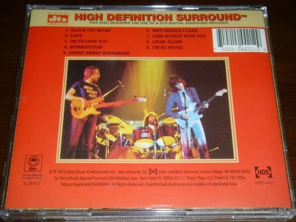 dts 5.1CHANNEL盤！BECK・BOGERT＆APPICE