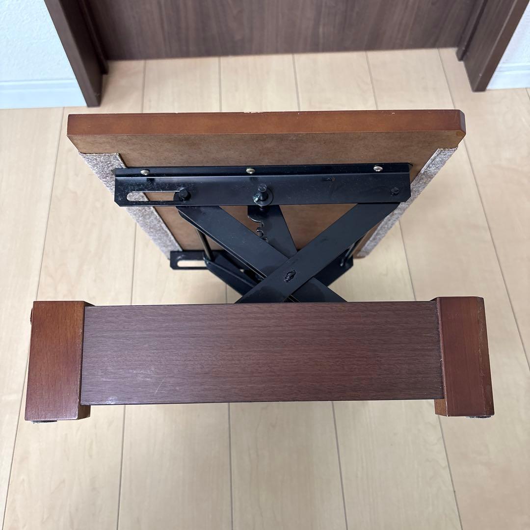 ピアノ用足台ブラウン