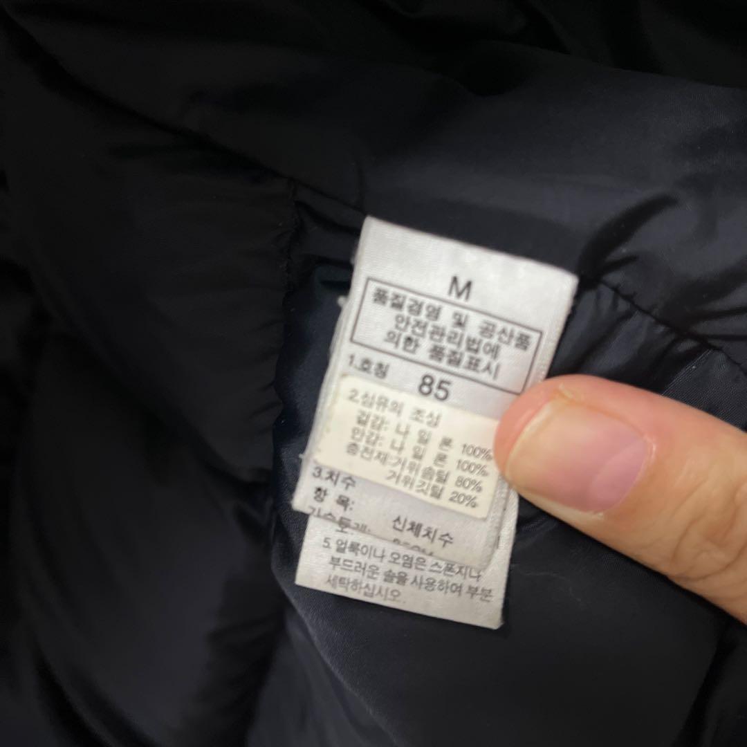ノースフェイス　ブラック ベスト 700フィル　レディース　防寒　Mサイズ