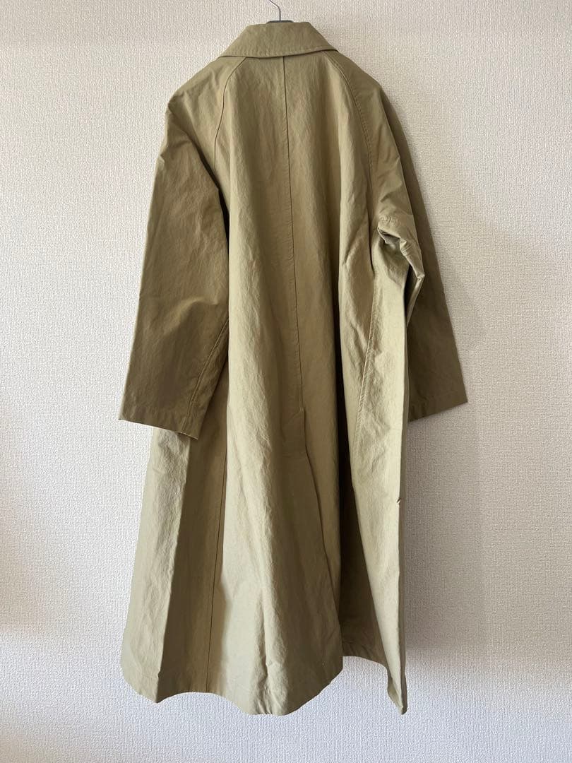 LE GLAZIK | ナイロンカルゼ バルマカーンコート
