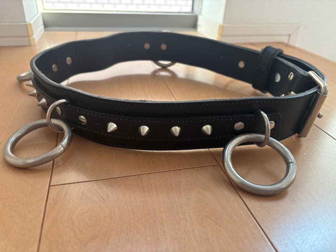 【期間限定値下】TOCCATA SIDRING BELT スタッズ付レザーベルト