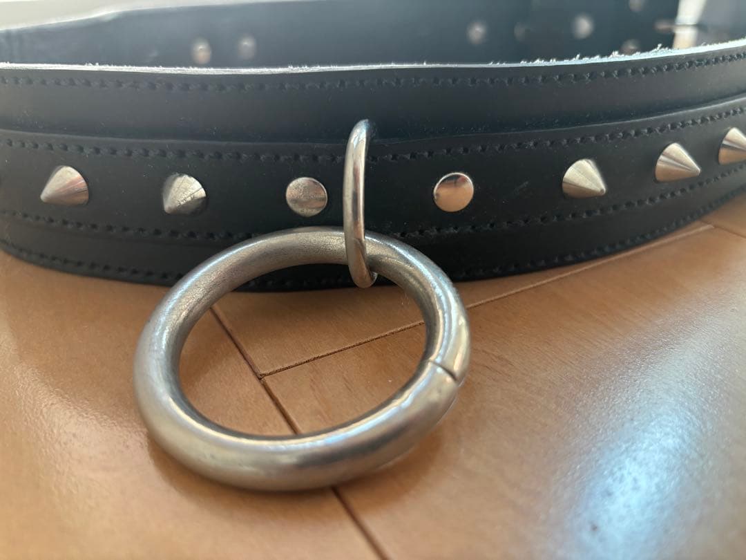 【期間限定値下】TOCCATA SIDRING BELT スタッズ付レザーベルト