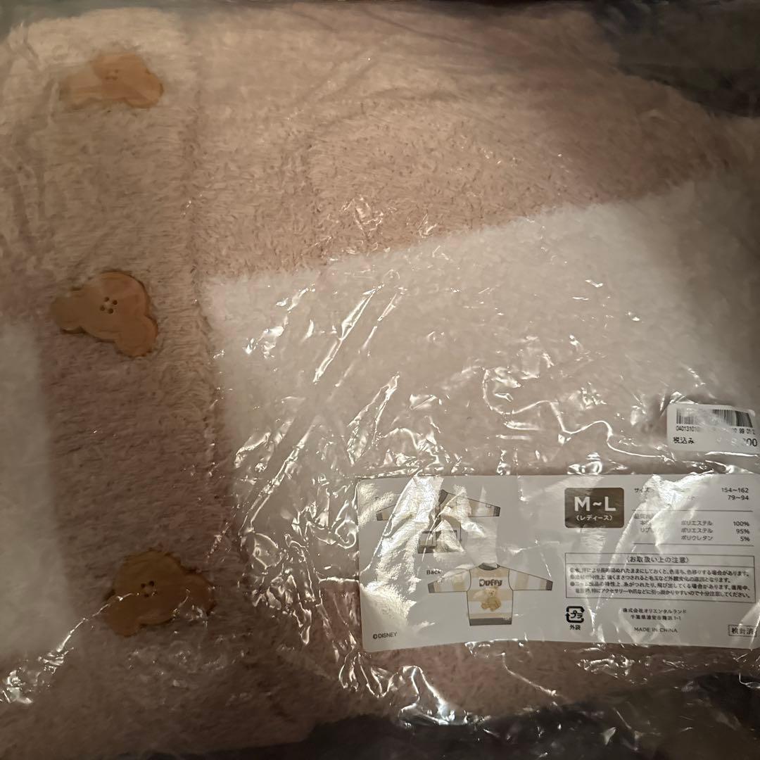新品 ジェラピケ ダッフィー カーディガン